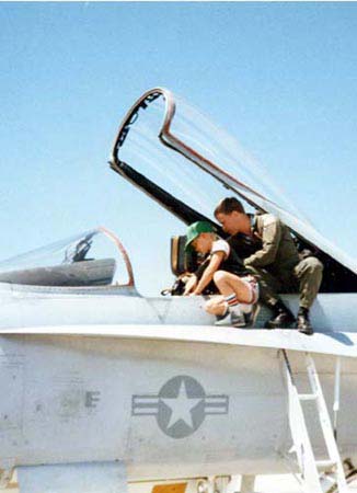 Can I fly it, Uncle Scott