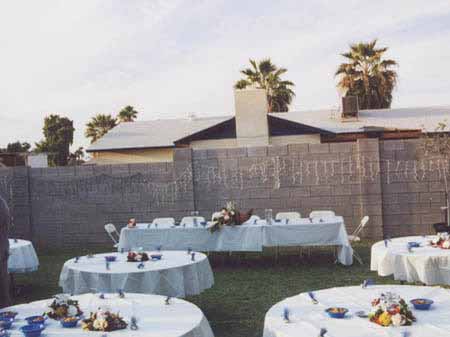 Table arrangement