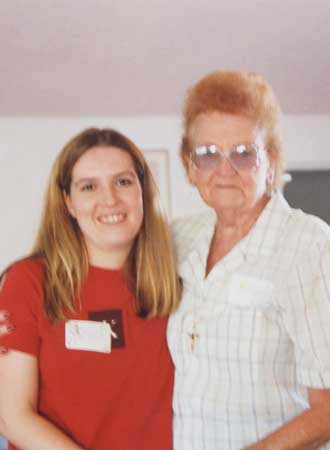 Brea and Grandma Wanda