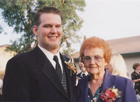 Eric and Grandma Wanda
